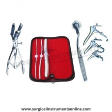Hegar uterine dilator 3 pieces set,3-4, 5-6, 17-18, pinwheel, mathieu, grave 3pcs